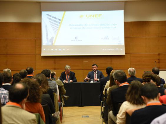 Unión Española Fotovoltaica demonstrates its commitment to excellence in social and environmental sustainability at an event in Toledo