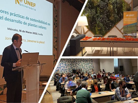 UNEF presenta en Sevilla su Guía de mejores prácticas de sostenibilidad para el desarrollo de plantas solares