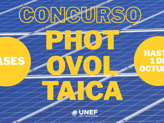 UNEF lanza la V Edición del concurso PHOTOvoltaica para dar a conocer los altos estándares de integración ambiental de los proyectos de energía solar