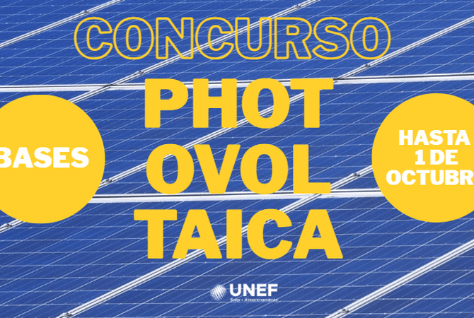 UNEF lanza la V Edición del concurso PHOTOvoltaica para dar a conocer los altos estándares de integración ambiental de los proyectos de energía solar