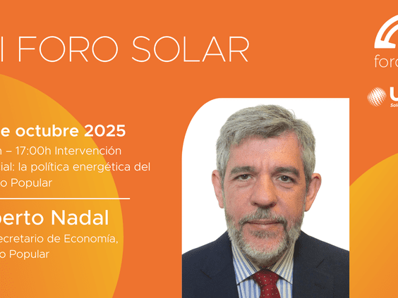 Empieza la cuenta atrás para el XII Foro Solar: el gran encuentro de la fotovoltaica tendrá lugar en un mes en Madrid
