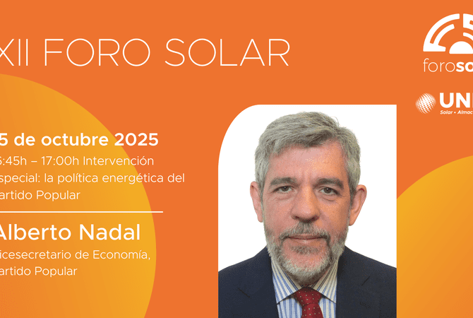 Empieza la cuenta atrás para el XII Foro Solar: el gran encuentro de la fotovoltaica tendrá lugar en un mes en Madrid