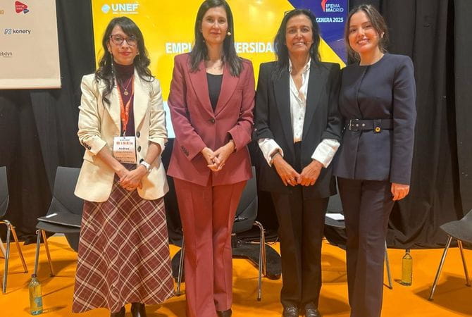 UNEF analiza en GENERA 2025 el estado del género y la diversidad en el empleo del sector fotovoltaico