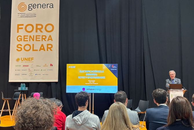 UNEF ejemplifica la oportunidad que supone la electrificación del sector residencial y la industria