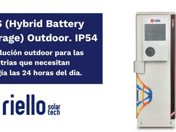 Riello Solartech presenta RS STORAGE BOX: almacenamiento trifásico inteligente, robusto y preparado para exterior