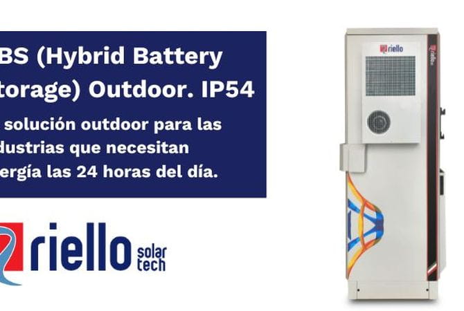 Riello Solartech presenta RS STORAGE BOX: almacenamiento trifásico inteligente, robusto y preparado para exterior