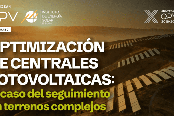 QPV celebra su X aniversario con un seminario sobre optimización de plantas FV en terrenos complejos
