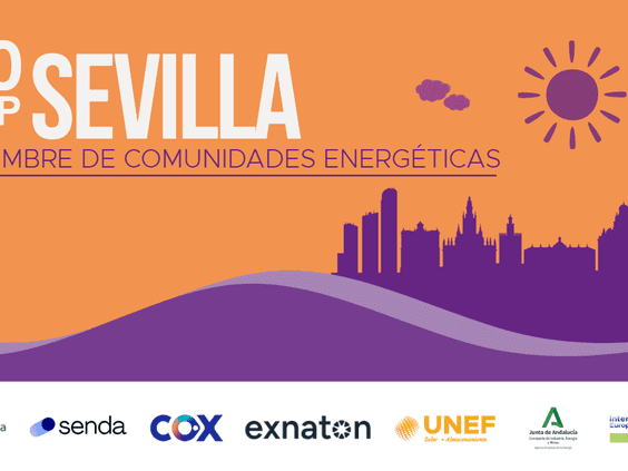 Sevilla acogerá el 30 de septiembre la III Cumbre nacional de Comunidades Energéticas, organizada por UNEF